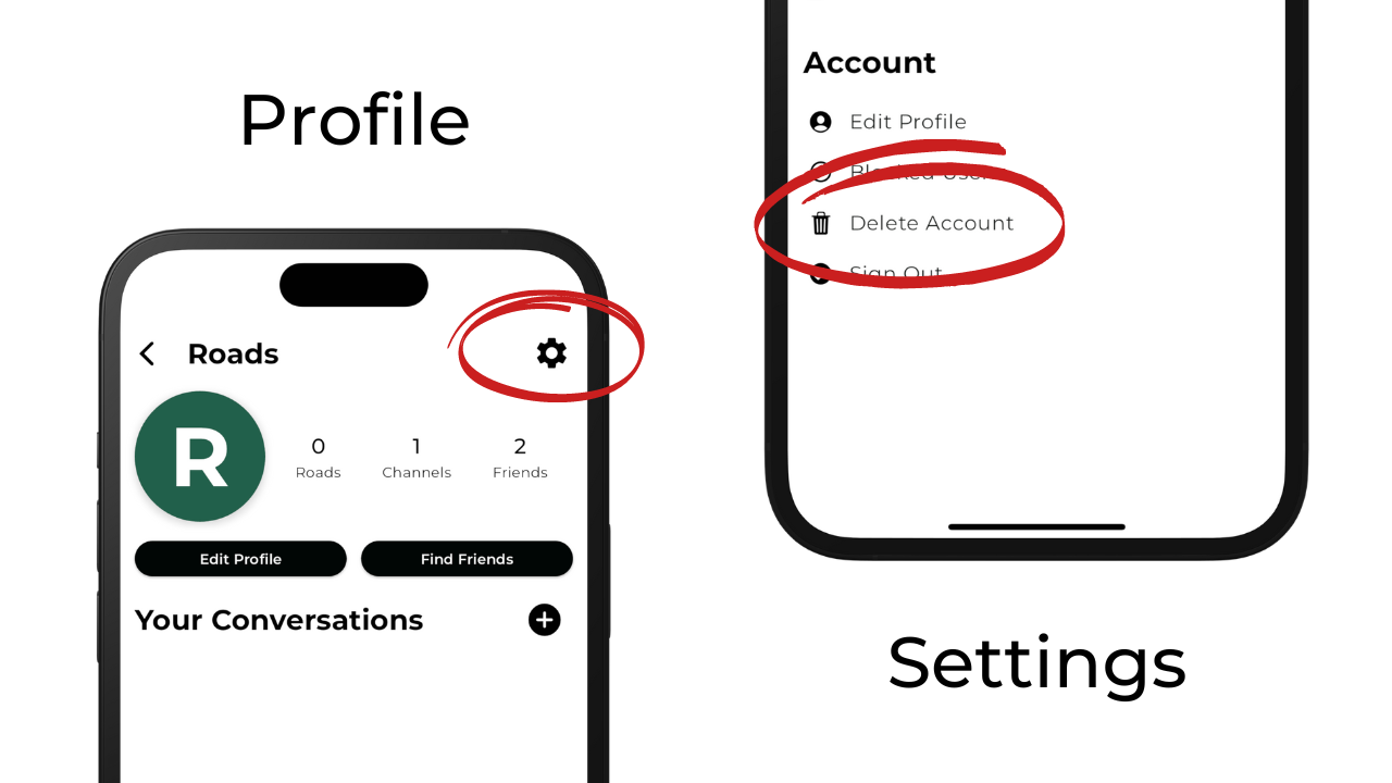 How to delete your account on Nirlo